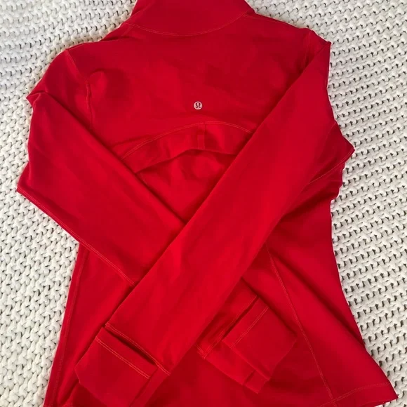 lululemon define jacket luon true red size 8 - Picture 7 of 8